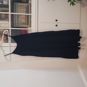 Esther & co black flowy midi dress